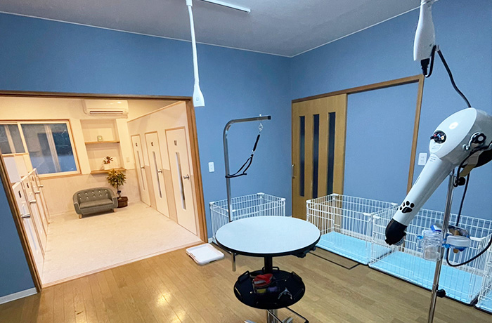 トリミングルーム